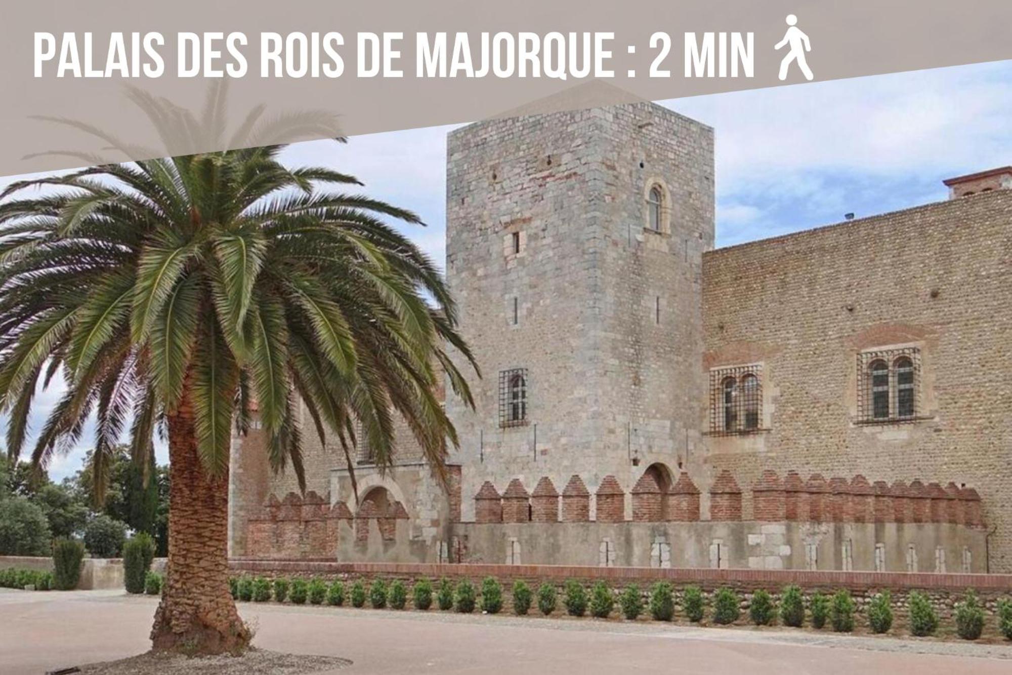 Sejour Perpignan A 20 Minutes De L'Espagne Avec Petit-Dejeuner A La Demande A Les Lumineuses Du Palais Des Rois De Majorque المظهر الخارجي الصورة